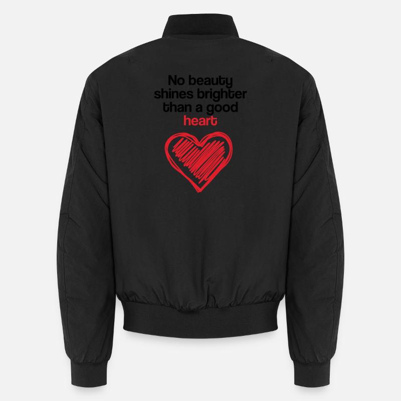 A good heart Unisex Bomber Jacket