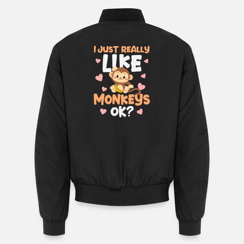 Singes singes Bomber unisexe