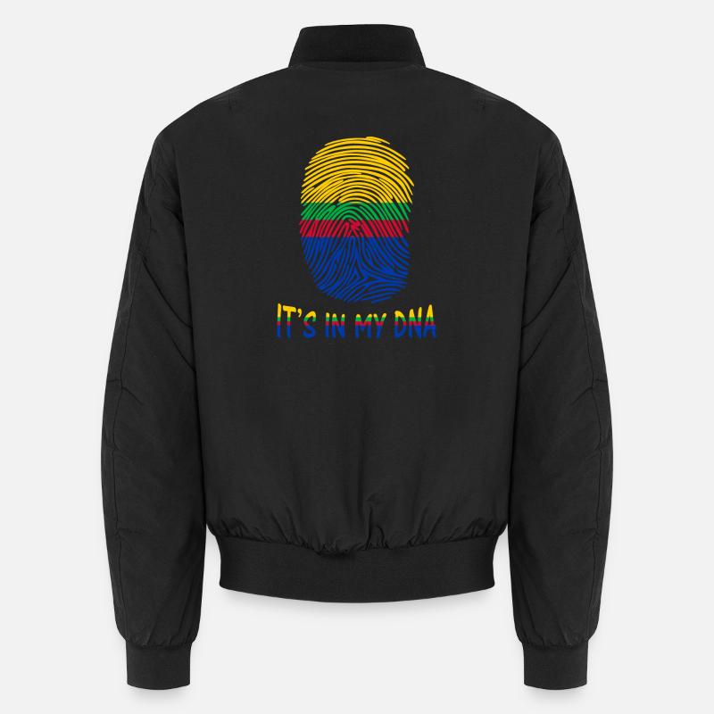 t shirt drapeau d’Appingedam c’est dans mon adn Bomber unisexe
