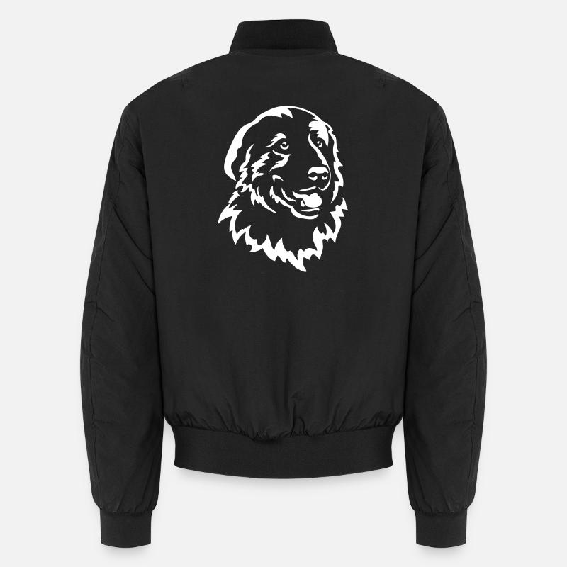 Maremmano Kopf "Black Edition" Unisex Bomberjacke