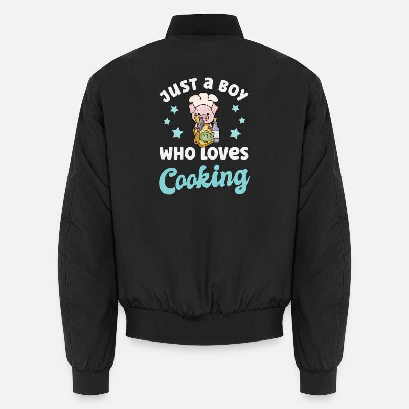 Koch Kochen Unisex Bomberjacke