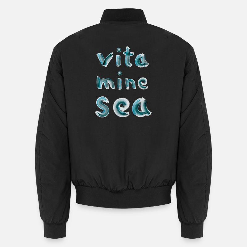 Vitamins Sea Unisex Bomber Jacket