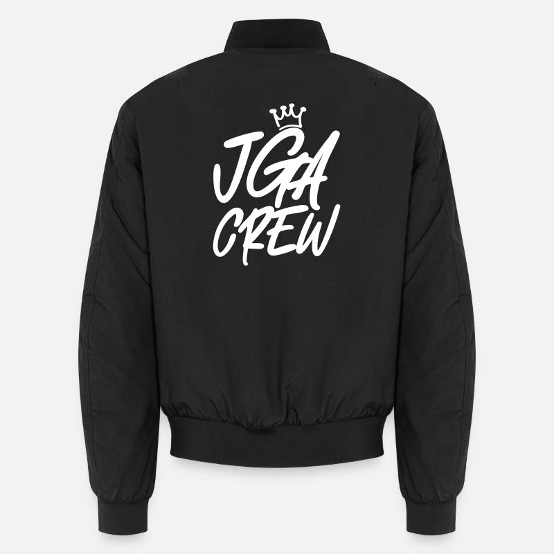 JGA CREW - Unisex Bomberjacke - Schwarz