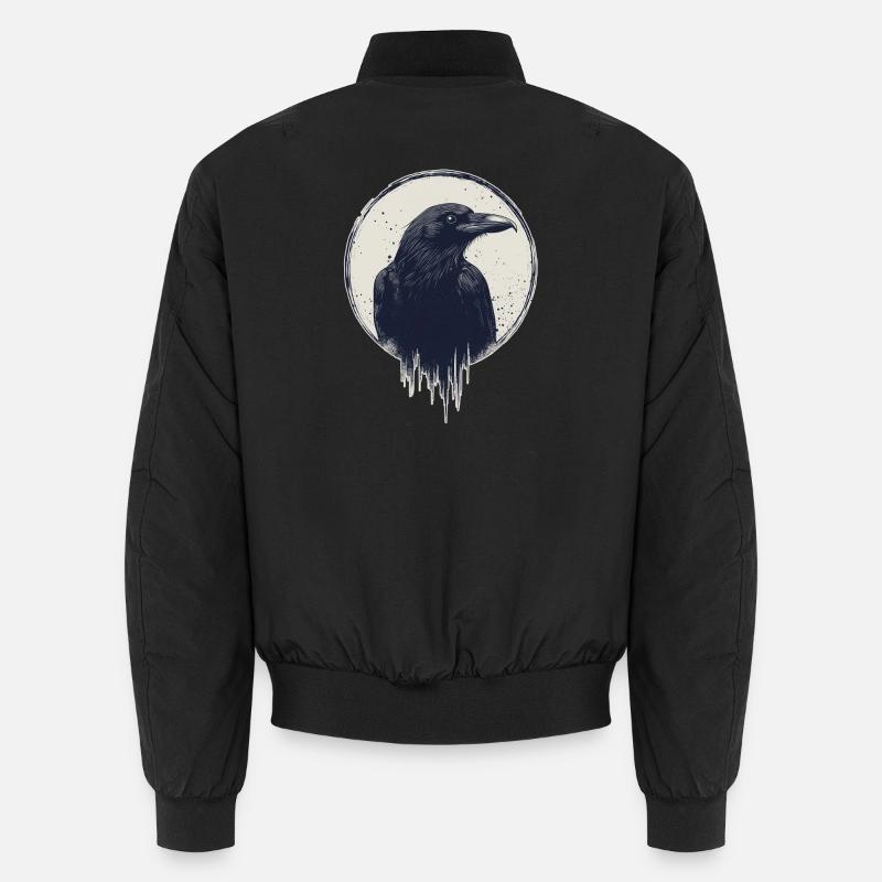 Corbeau - Bomber unisexe - noir