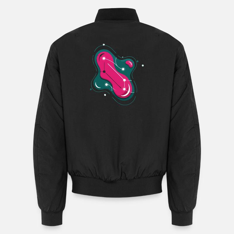 Constellation Rose Éclatante Bomber unisexe