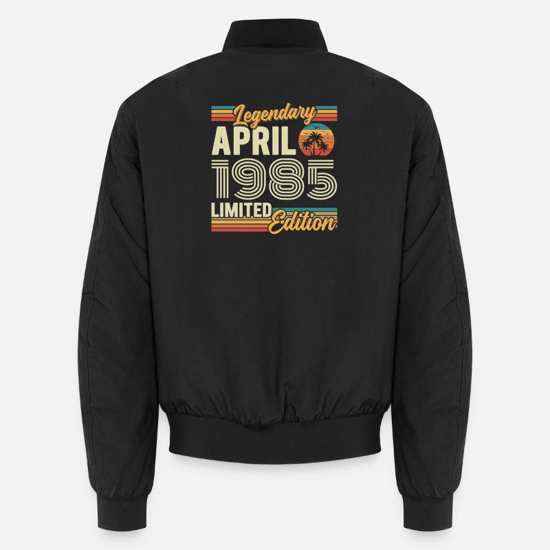 April 1985 41. Jubiläumsgeschenk – April 1985 Unisex Bomberjacke