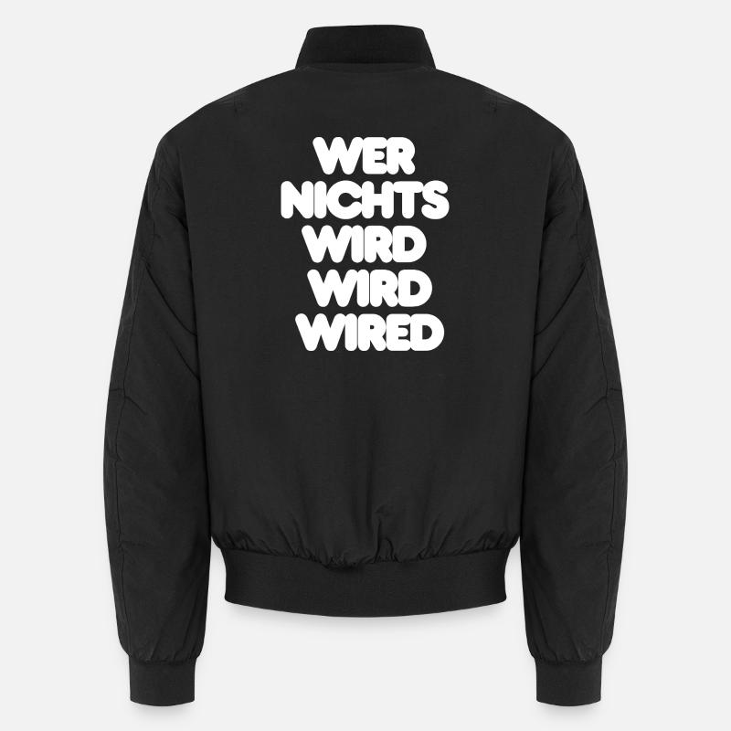 , WEISER SPRUCH, REALITY - Unisex Bomberjacke - Schwarz
