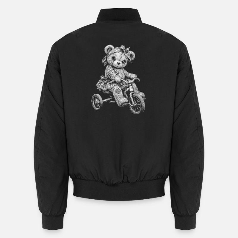 Teddybär Unisex Bomberjacke