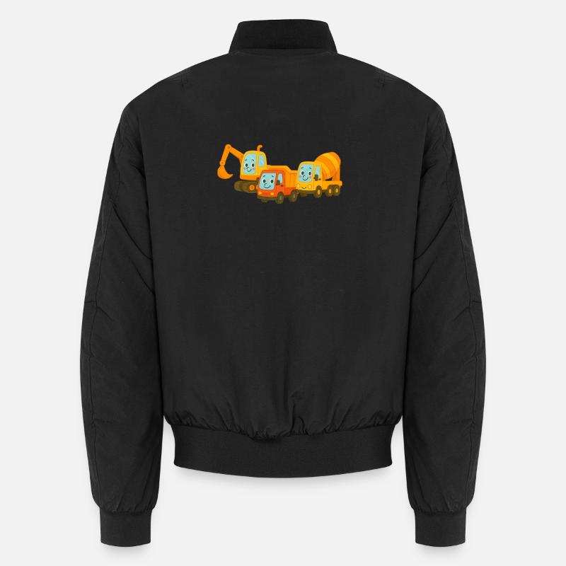 Building site - Unisex Bomber Jacket - black