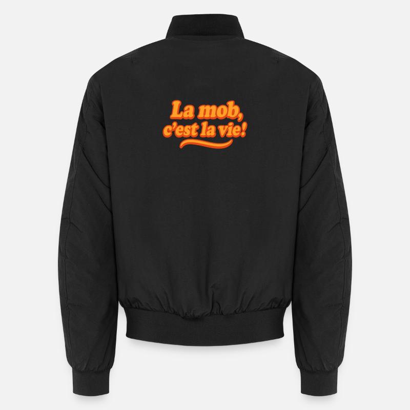 Der Mob ist das Leben! Unisex Bomberjacke