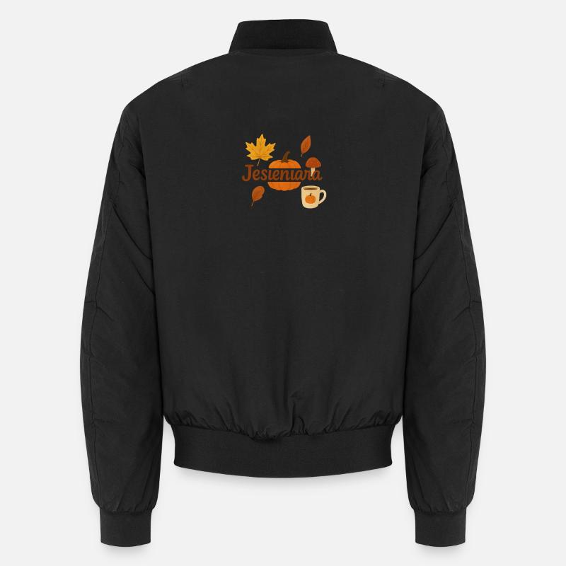 Autumn - Unisex Bomber Jacket - black