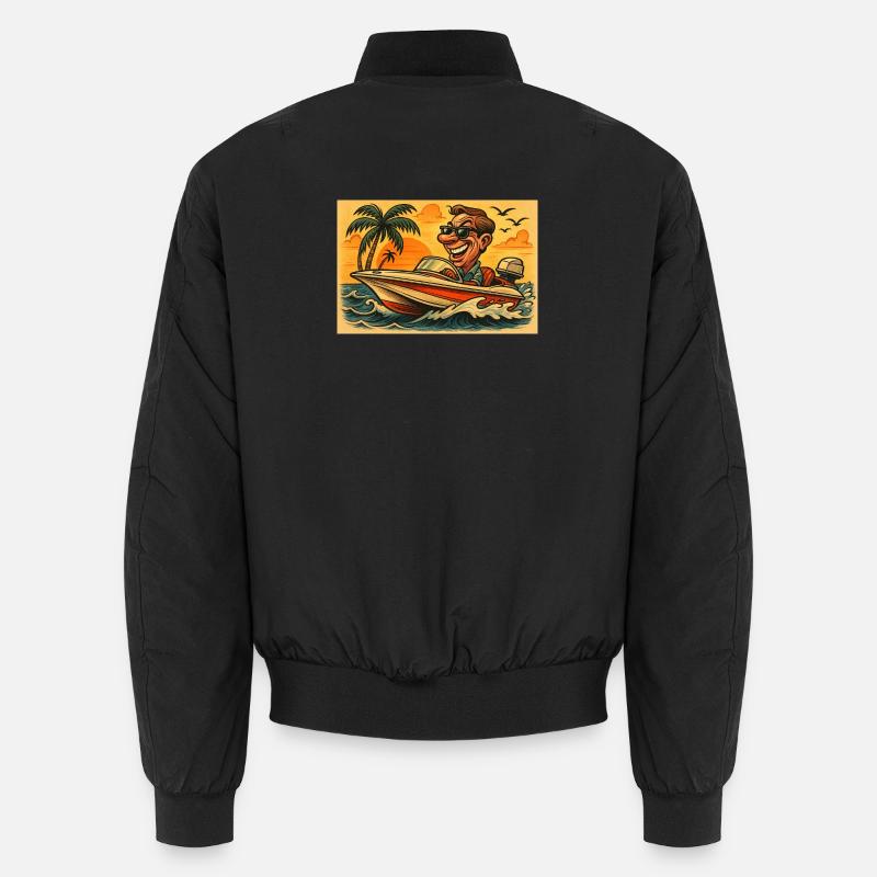 Speed Boat Unisex Bomberjacke