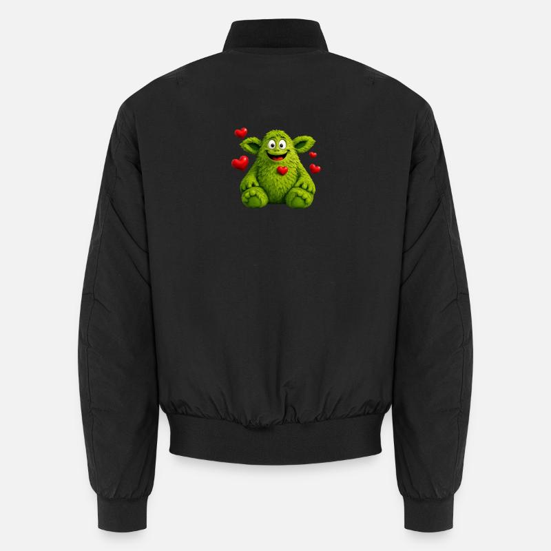 Monster - Unisex Bomber Jacket - black
