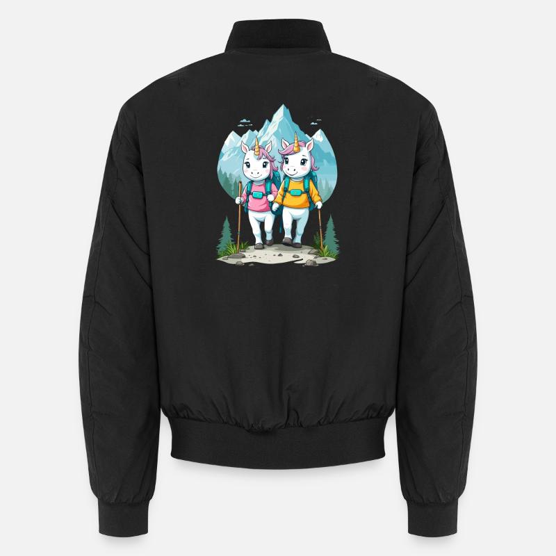 Wanderer Unicorns Unisex Bomber Jacket