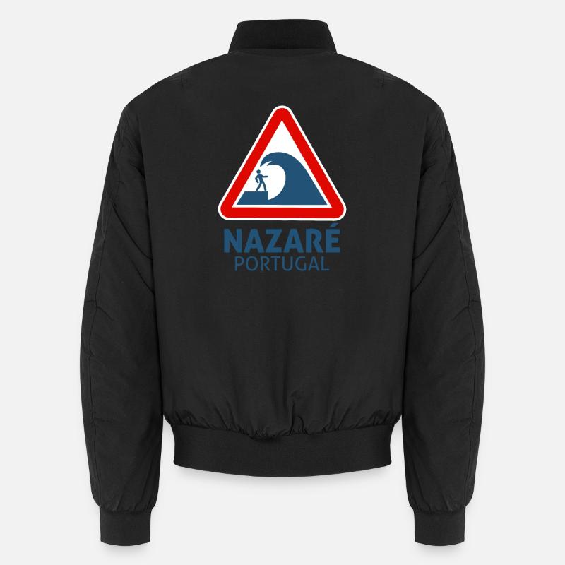 Nazare - Unisex Bomber Jacket - black