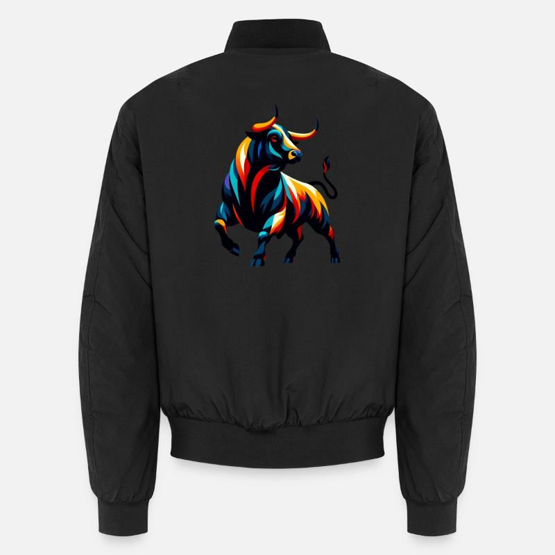 Taureau - Bomber unisexe - noir