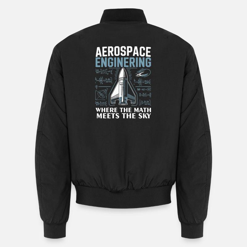 Aerospace Engineering Math Humor Design Unisex Bomber Jacket