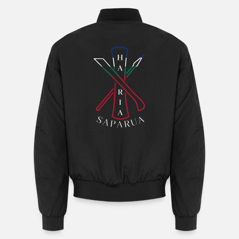 HARIA SAPARUA - Unisex Bomberjacke - Schwarz