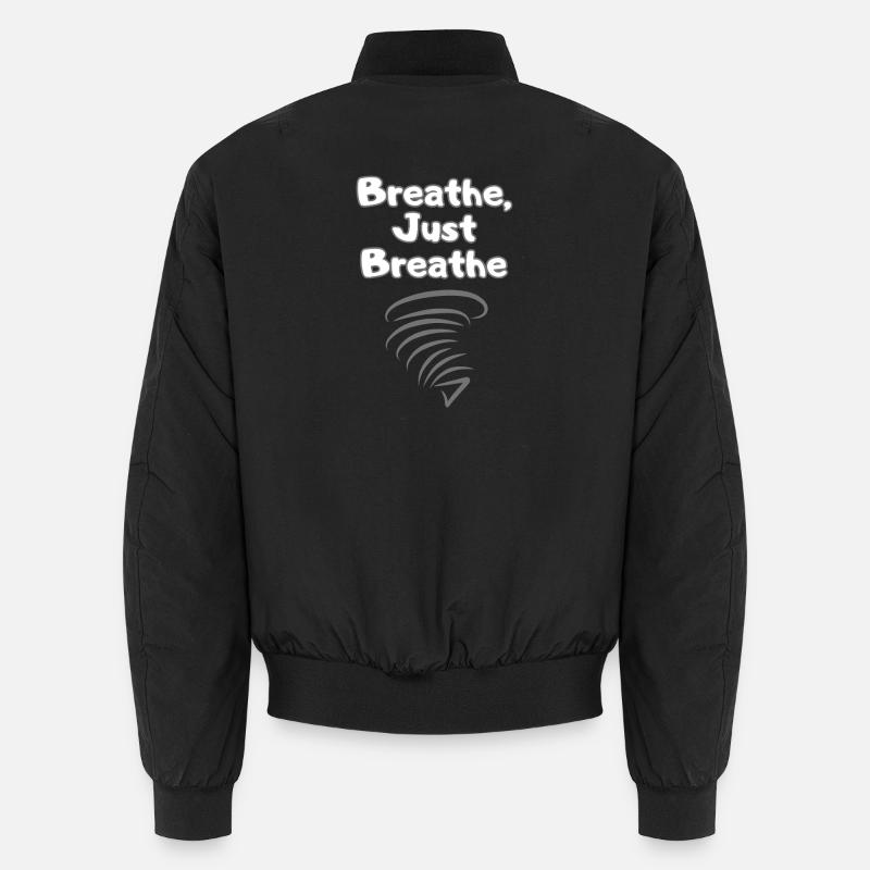 BREATH Self-Care – Self Love Statement Unisex Bomber Jacket