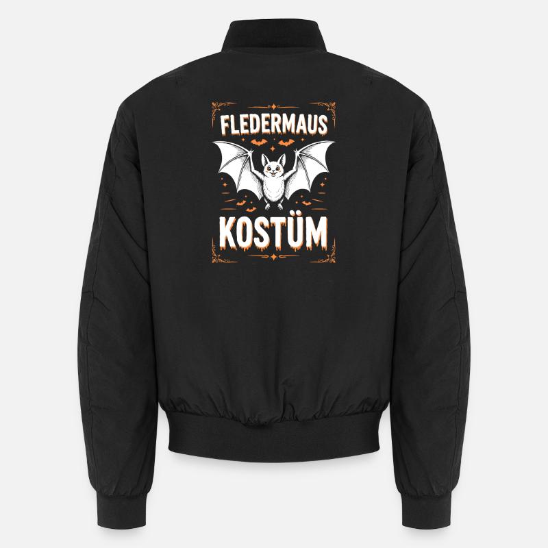 Fledermaus Kostüm Halloween  Unisex Bomberjacke