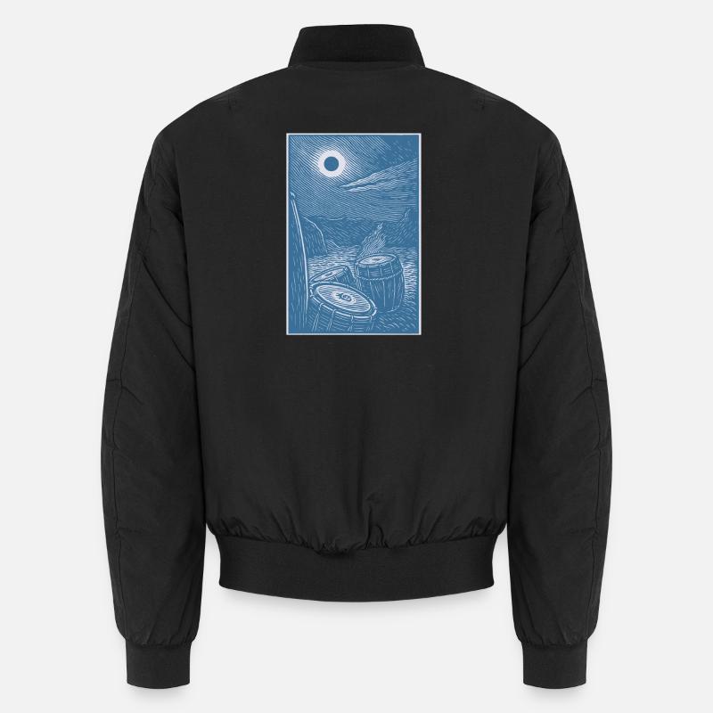 drum trommel beat Unisex Bomberjacke