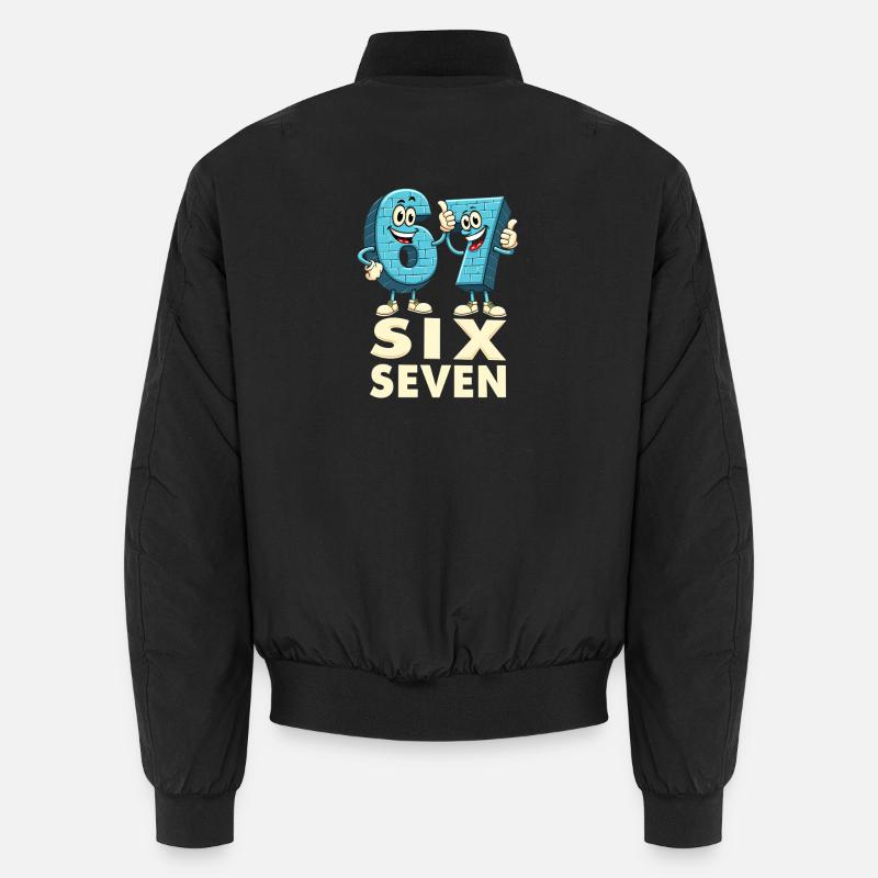 US Flag 67 Memes Six Seven Bomber unisexe