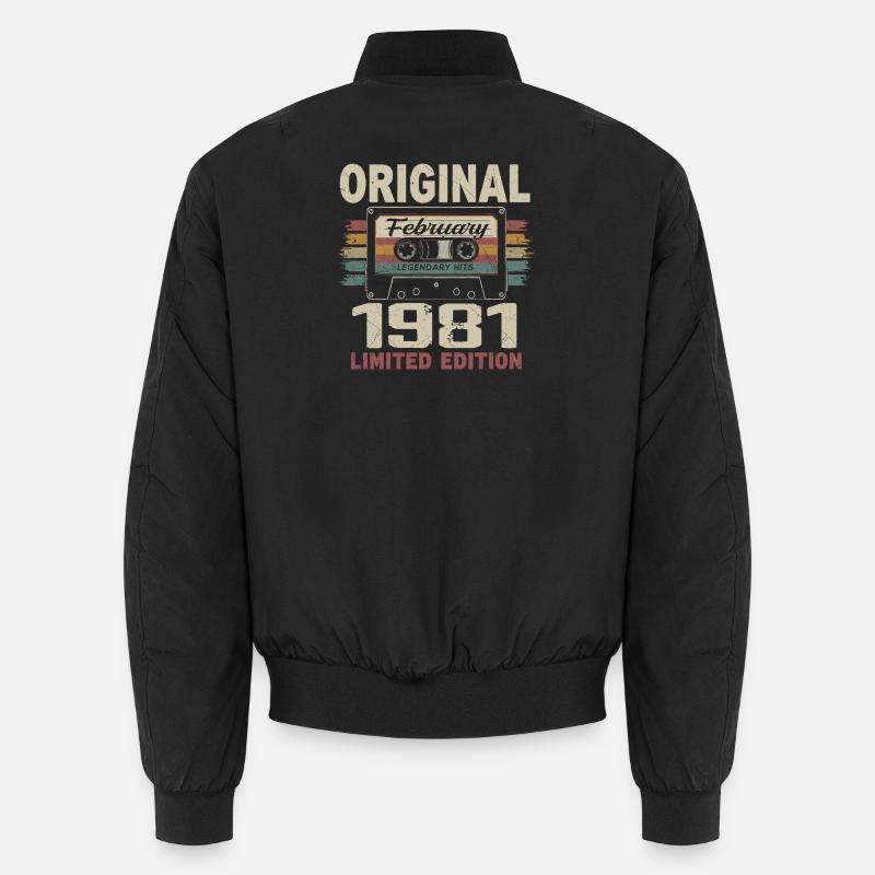 Février 1981, Cadeau d'Anniversaire février 1981 Bomber unisexe