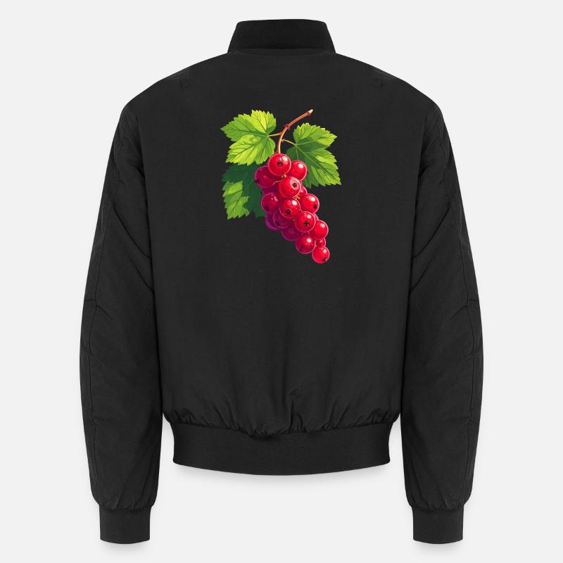 Currants - Unisex Bomber Jacket - black