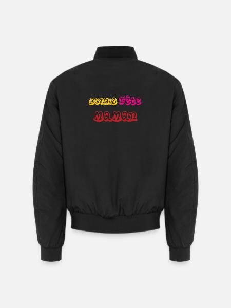 Happy Mother's Day - Mother's Day - Unisex Bomber Jacket - black