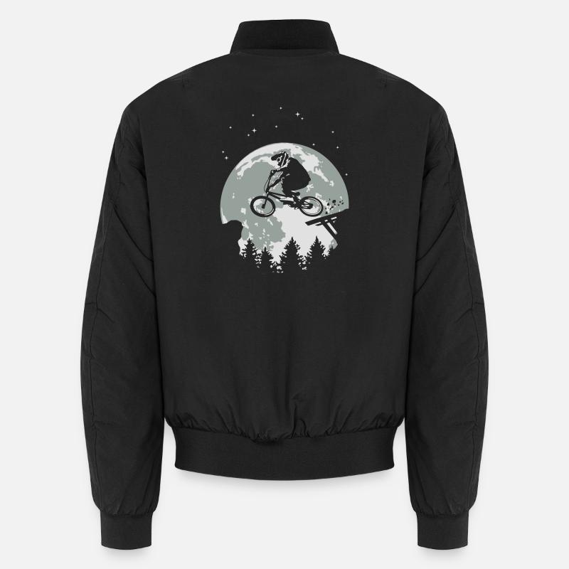 Full moon and BMX flex Bomber unisexe