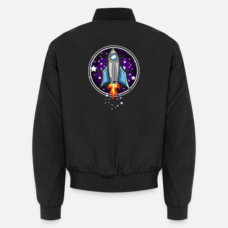 Fusée - Bomber unisexe - noir