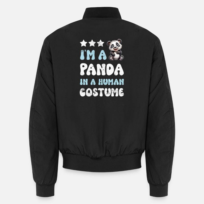 Panda Panda Ours Bomber unisexe