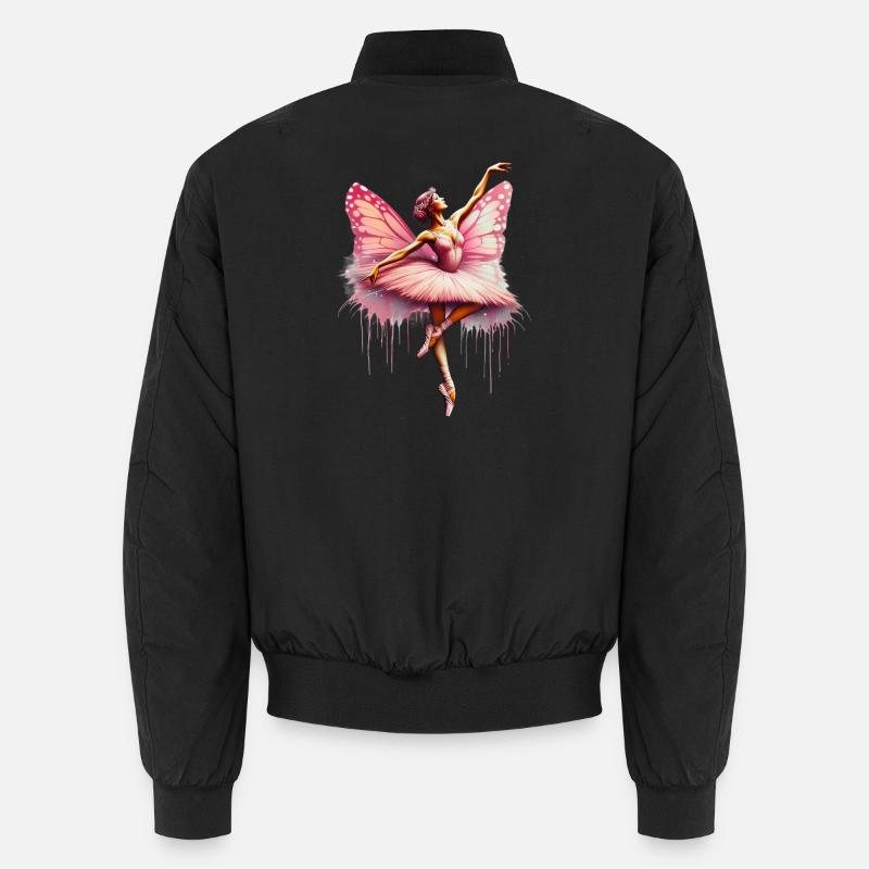 Ballerine avec des ailes de papillon papillon tutu Bomber unisexe