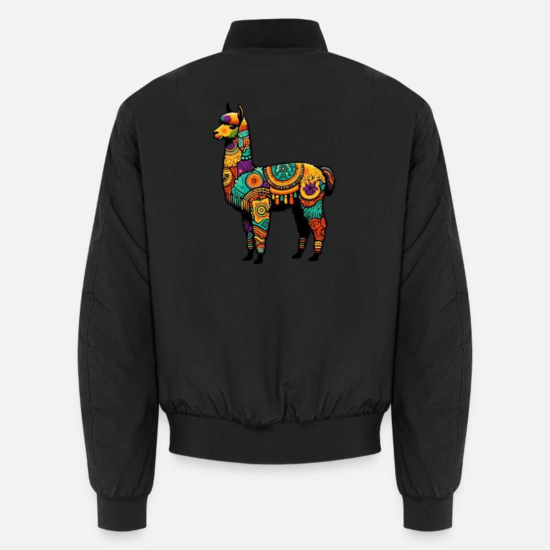 Alpaca Unisex Bomber Jacket