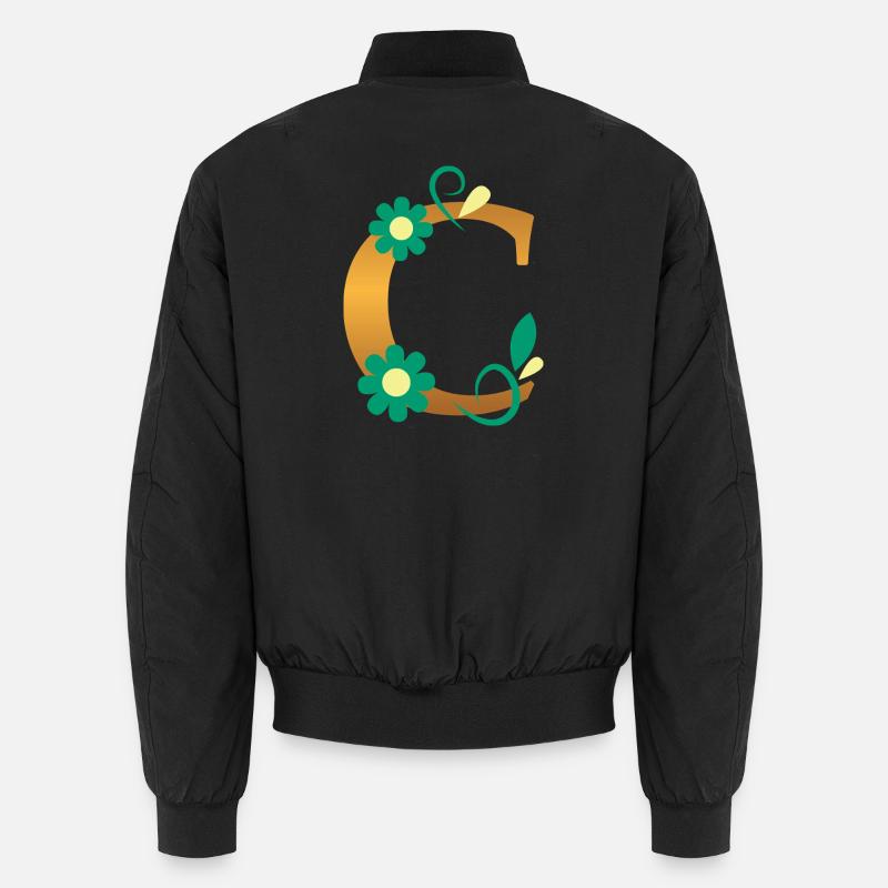 C - Unisex Bomberjacke - Schwarz