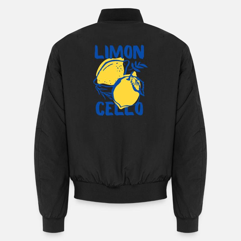 Limoncello - Unisex Bomberjacke - Schwarz
