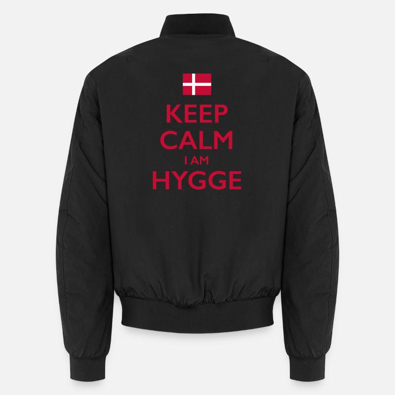 Hygge Denmark Dänemark Unisex Bomber Jacket