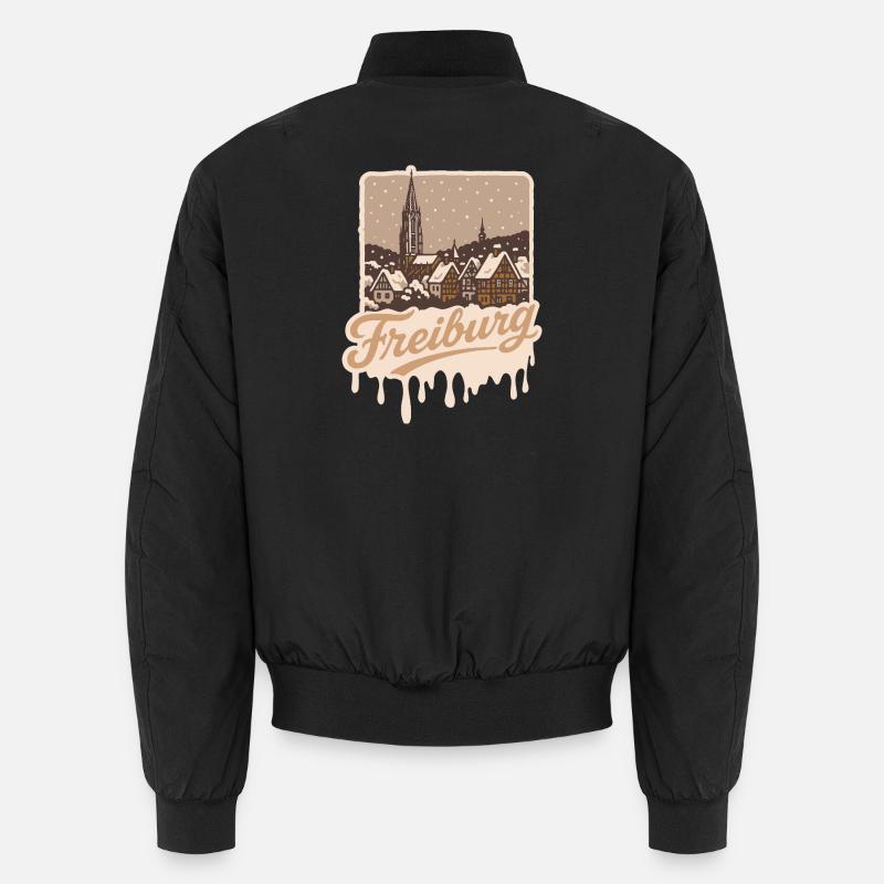 Winter in Freiburg   Unisex Bomberjacke