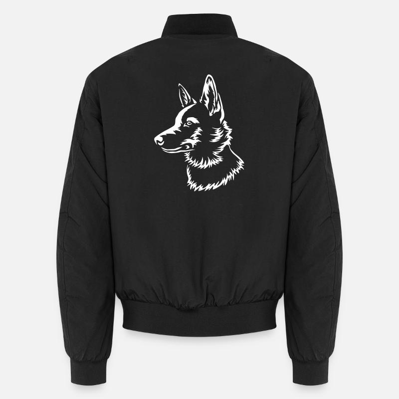 Norbottenspitz "Black Edition" Unisex Bomberjacke