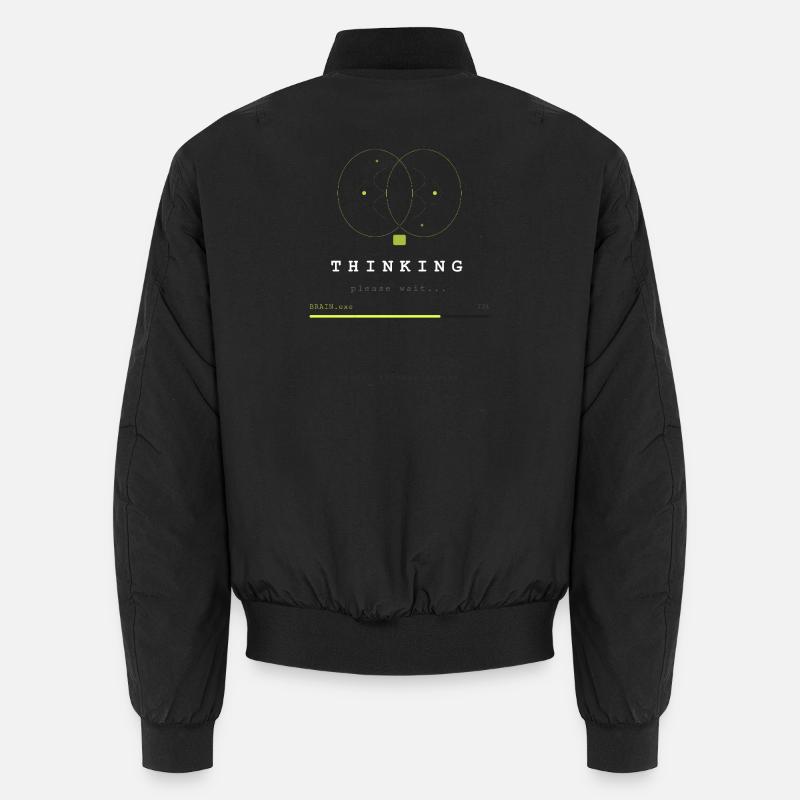 BRAIN.EXE LÄDT Unisex Bomberjacke