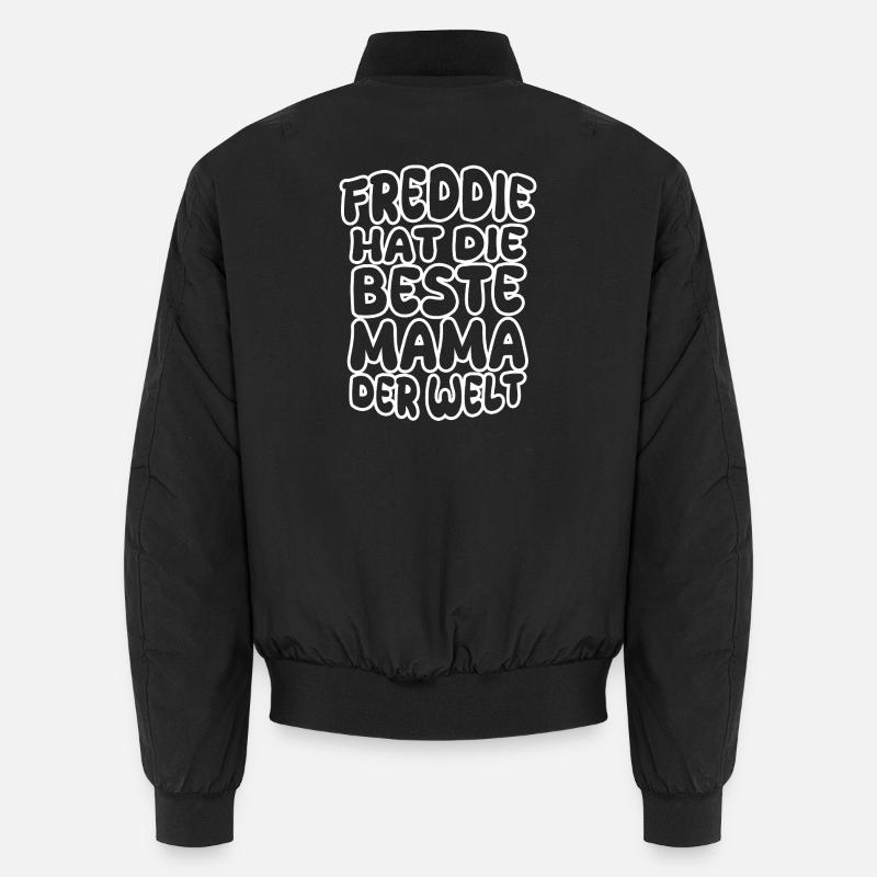 Mama Freddie - Unisex Bomber Jacket - black