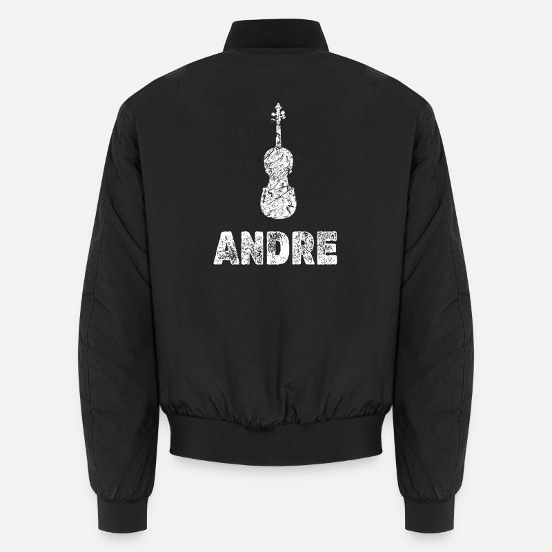 Violon André - Bomber unisexe - noir