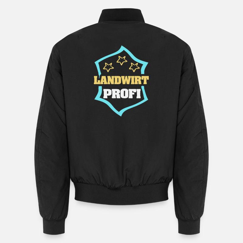 Work Farmer Unisex Bomber Jacket