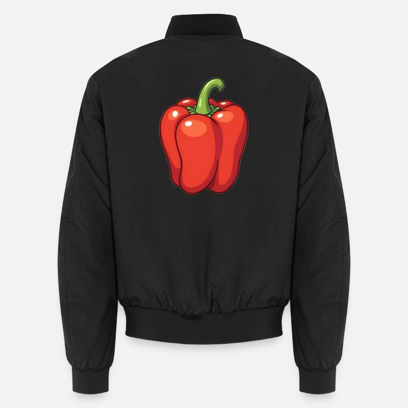 Red peppers Unisex Bomber Jacket