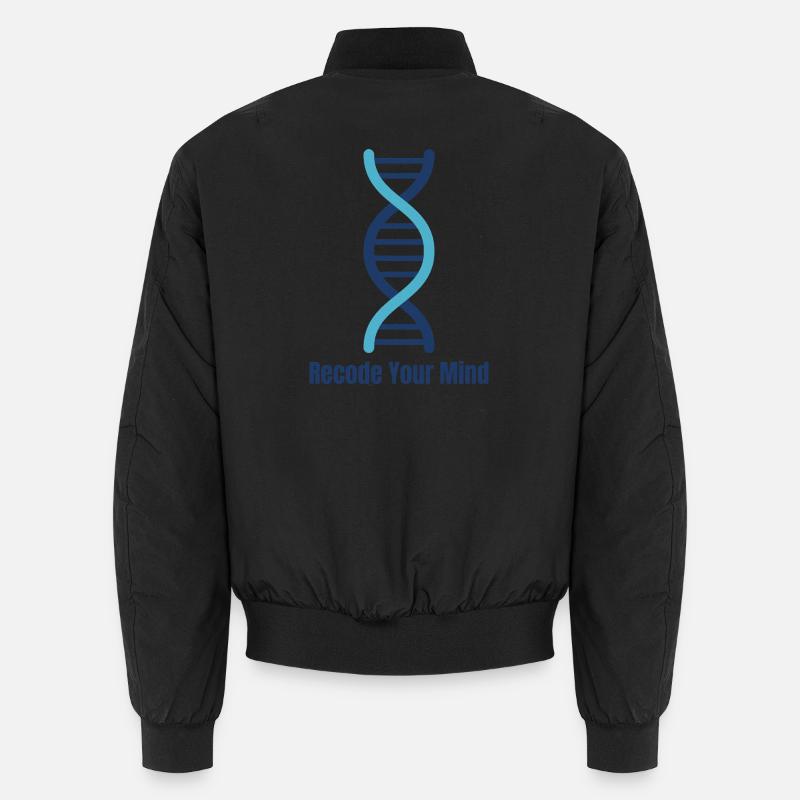 Recode Your Mind DNA Mindset Unisex Bomber Jacket