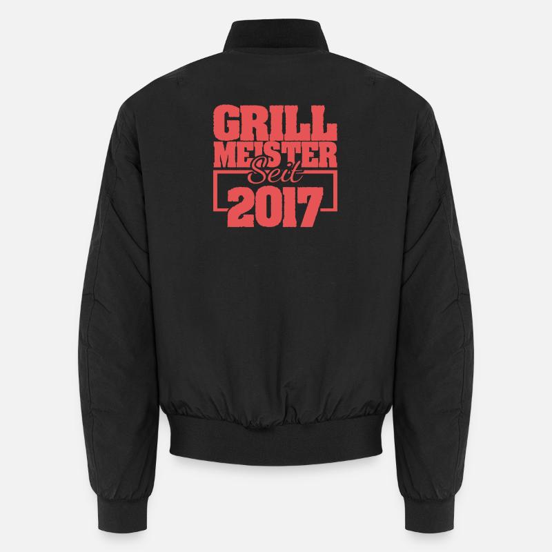 2017 - Unisex Bomber Jacket - black