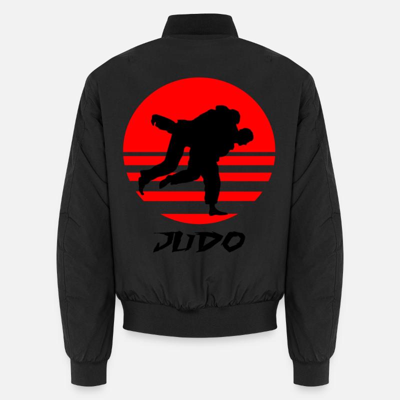 Judo - Unisex Bomberjacke - Schwarz