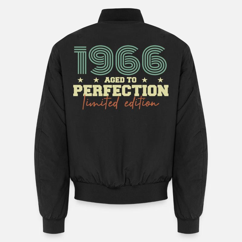 1966 - Unisex Bomberjacke - Schwarz