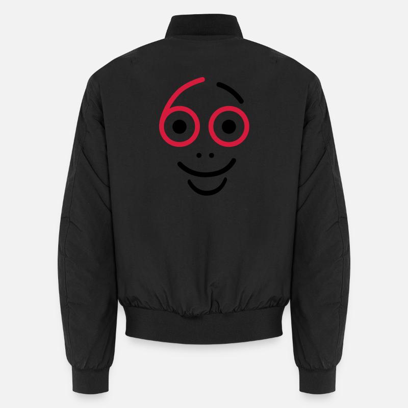 Super, 60 Jahre ! - Unisex Bomberjacke - Schwarz