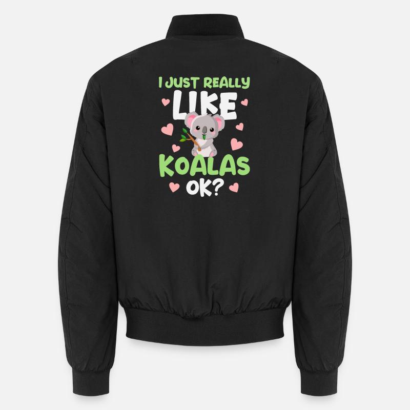 Koala Koala Bear Unisex Bomber Jacket